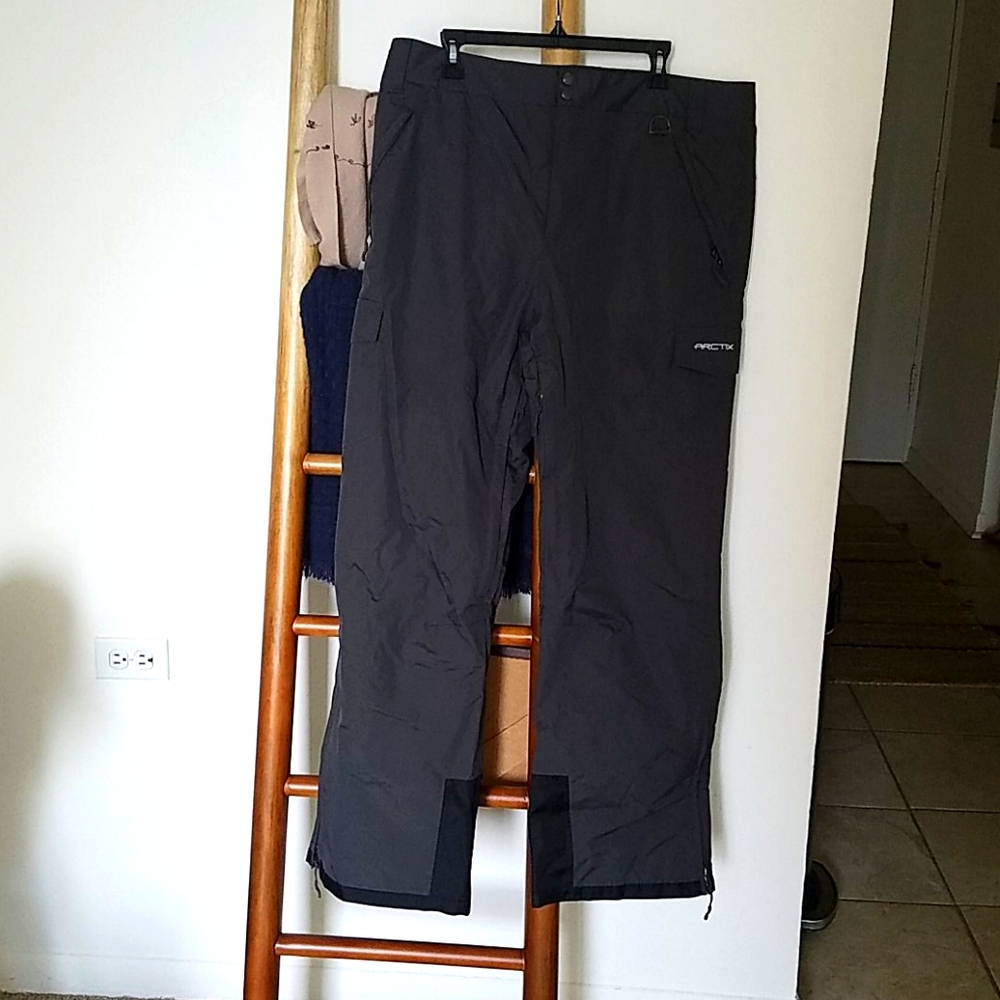 Men's grey ski pants